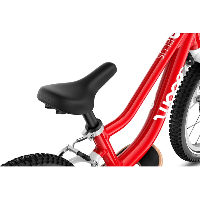 Bicicleta copii Woom 1 Go Plus cu roti 14" rosu Woom Red