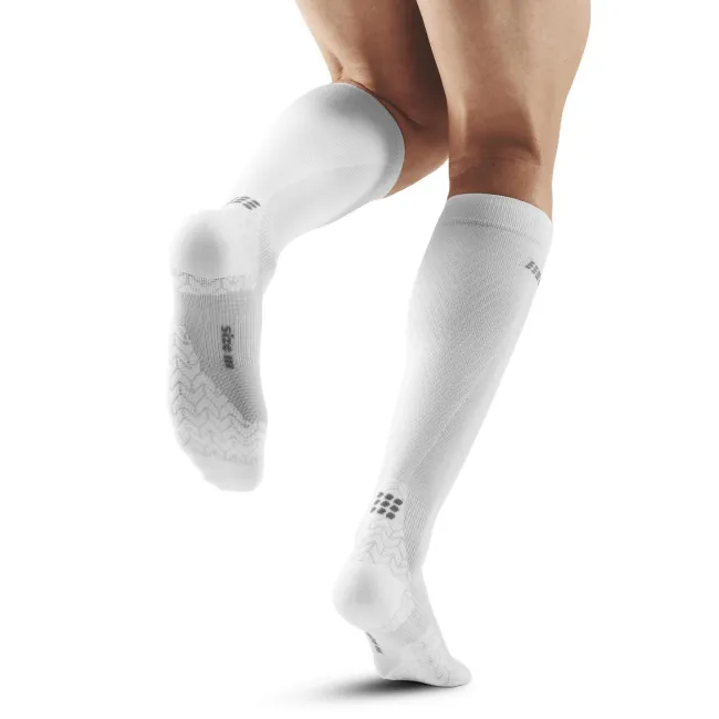 CEP - sosete compresie inalte - ultralight socks tall v3 - white