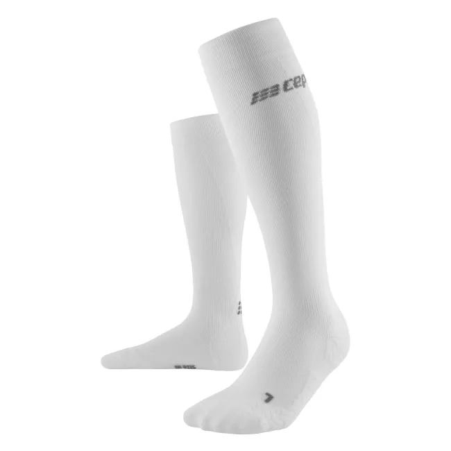 CEP - sosete compresie inalte - ultralight socks tall v3 - white