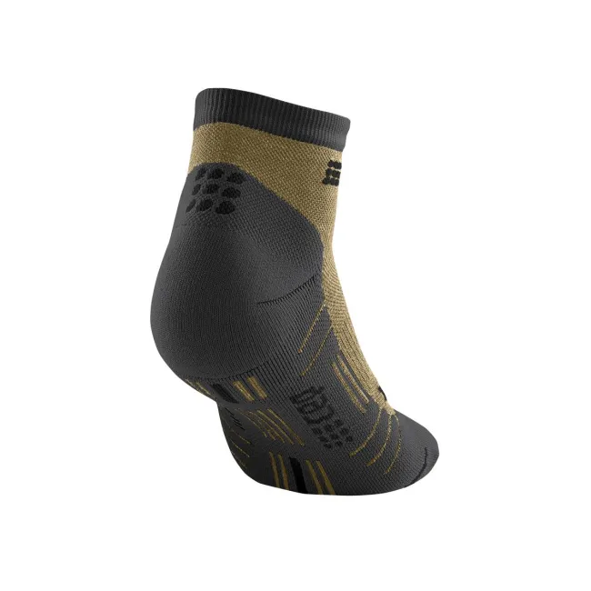 CEP - sosete compresie peste glezna - hiking light merino low-cut socks - sand | grey