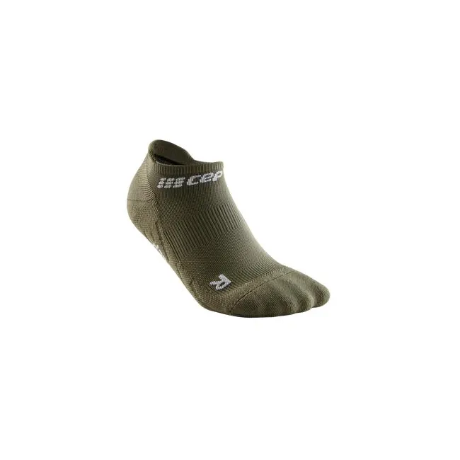 CEP - sosete compresie sub glezna - the run socks no show v4 - olive