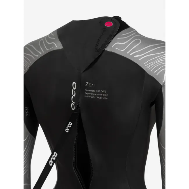 Orca - costum neopren pentru femei Freedive Zen 1 P wetsuit - negru gri alb