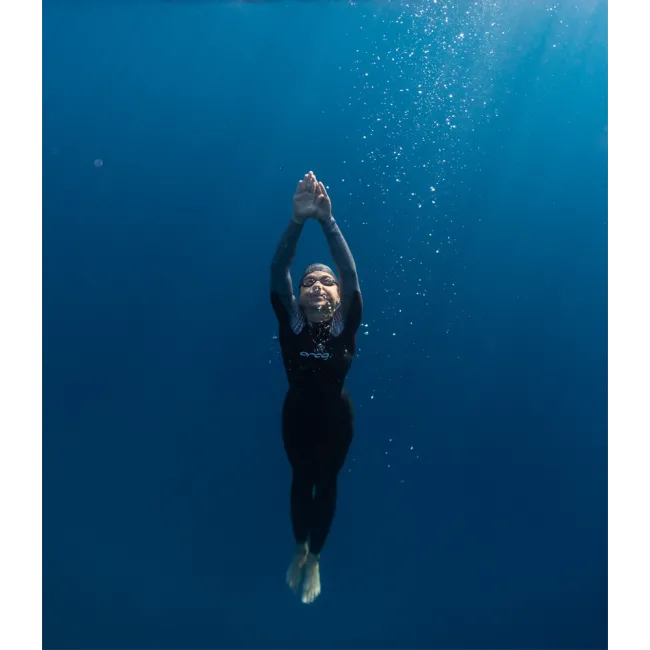 Orca - costum neopren pentru femei Freedive Zen 1 P wetsuit - negru gri alb