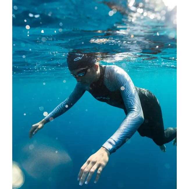 Orca - costum neopren pentru femei Freedive Zen 1 P wetsuit - negru gri alb