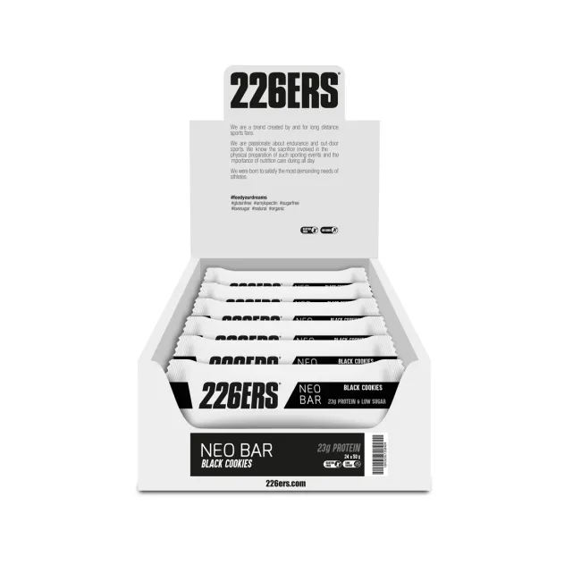 226ers - baton proteic - Neo Bar Protein - black cookies - 50g