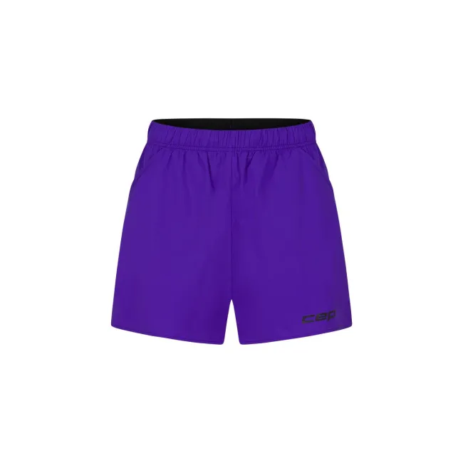 CEP - pantaloni scurti - run shorts loose fit W - purple