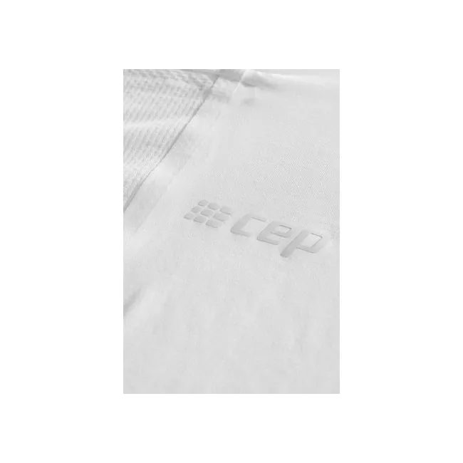 CEP - tricou tehnic femei - the run shirt short sleeve v4 - white