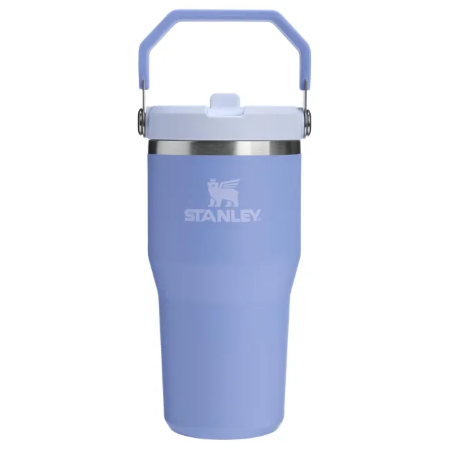 Stanley - termos tip sticla cu pai - IceFlow™ Flip Straw Tumbler - 0.6L - bleu