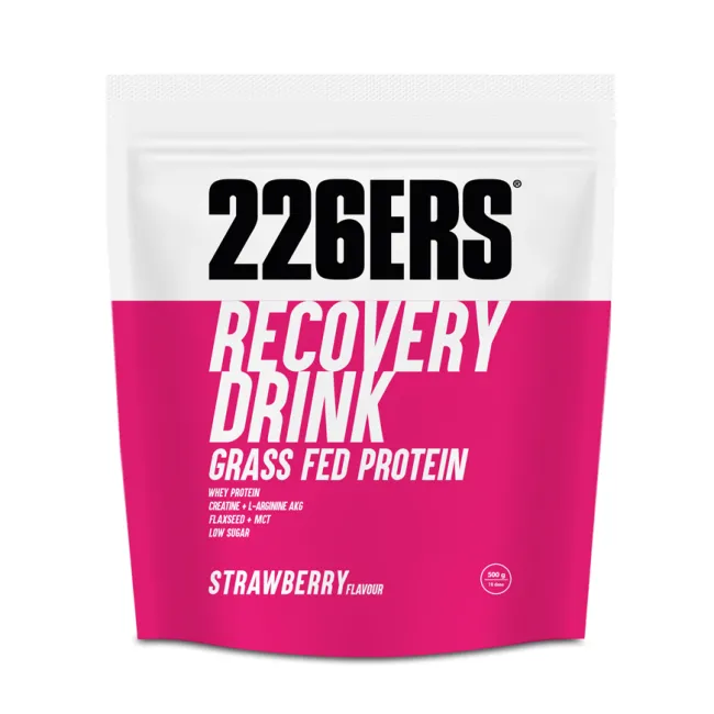 226ers - plic pudra recuperare - recovery drink - capsuni - 500gr