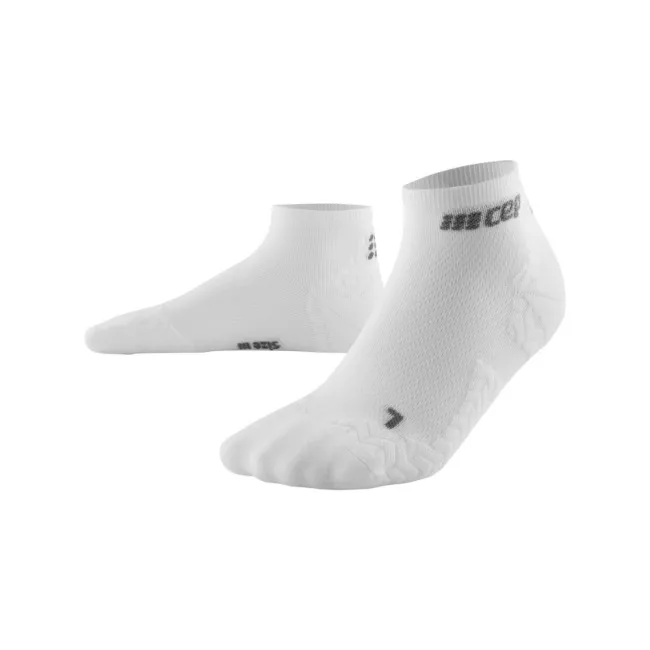 CEP - sosete compresie peste glezna - ultralight socks low cut v3 - white