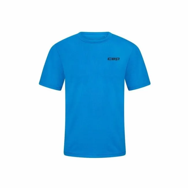 CEP - tricou tehnic - run shirt short sleeve - blue