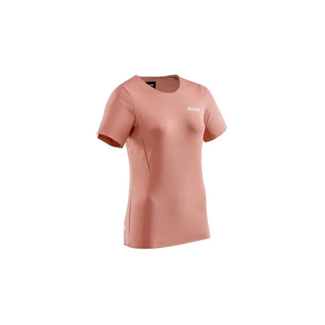 CEP - tricou tehnic - run shirt short sleeve W - rose