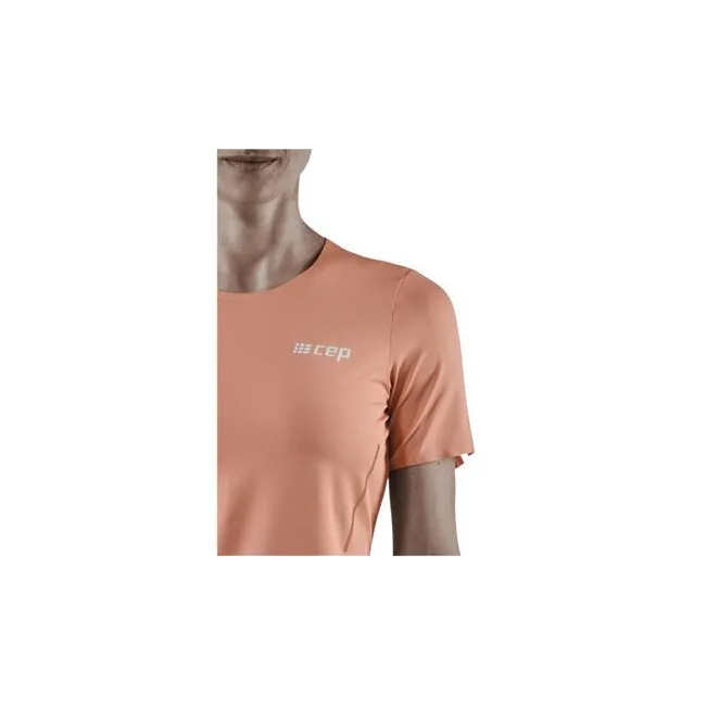 CEP - tricou tehnic - run shirt short sleeve W - rose