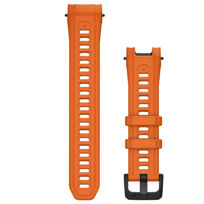 Garmin curea silicon cu latime de 22mm portocaliu ember orange - pentru Instinct 3 45 mm