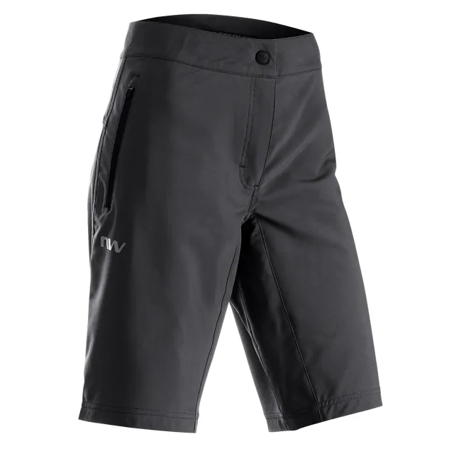 Northwave - pantaloni scurti cilism - Escape 2 Woman Baggy W/Inner Short - Black