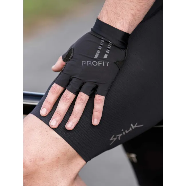 Spiuk - Manusi ciclism degete scurte PROFIT Summer Gloves - negru