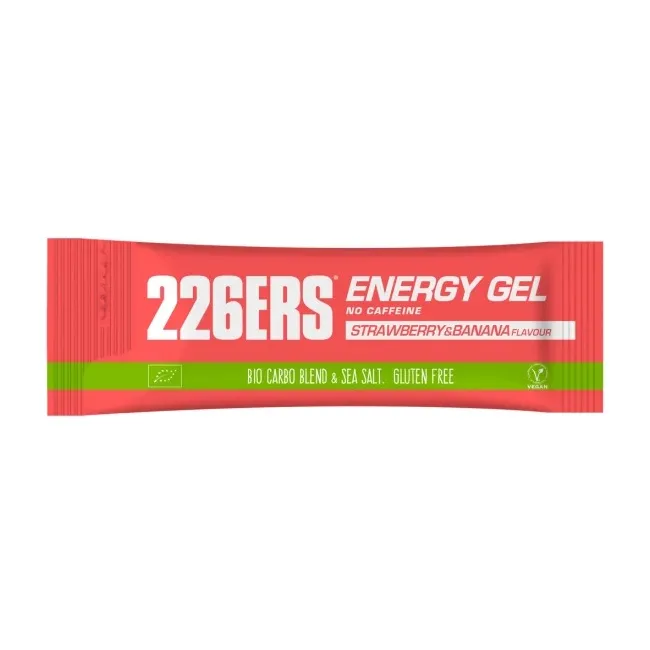226ers - gel energie - Energy Gel - capsuni | banana - 40gr