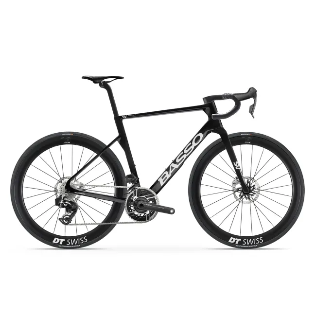 Bicicletă șosea Basso SV SRAM Red AXS - Pure Black