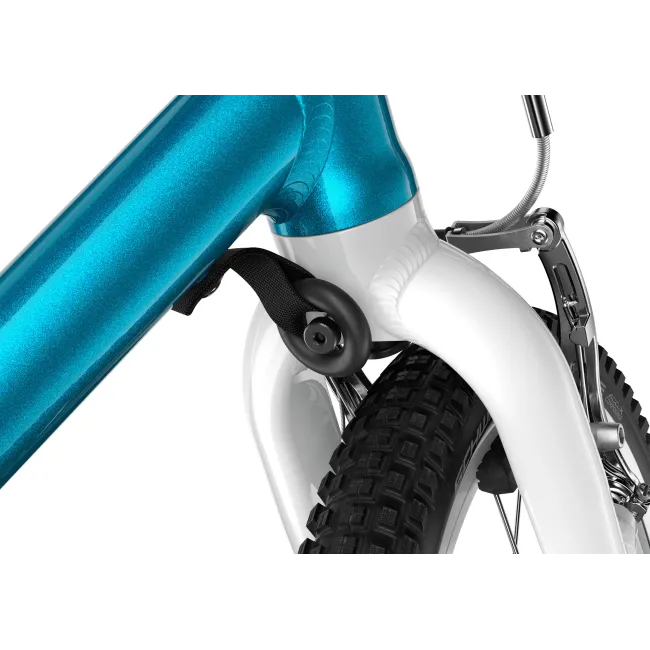 Bicicleta copii Woom 1 Go Plus cu roti 14" albastru Metallic Blue