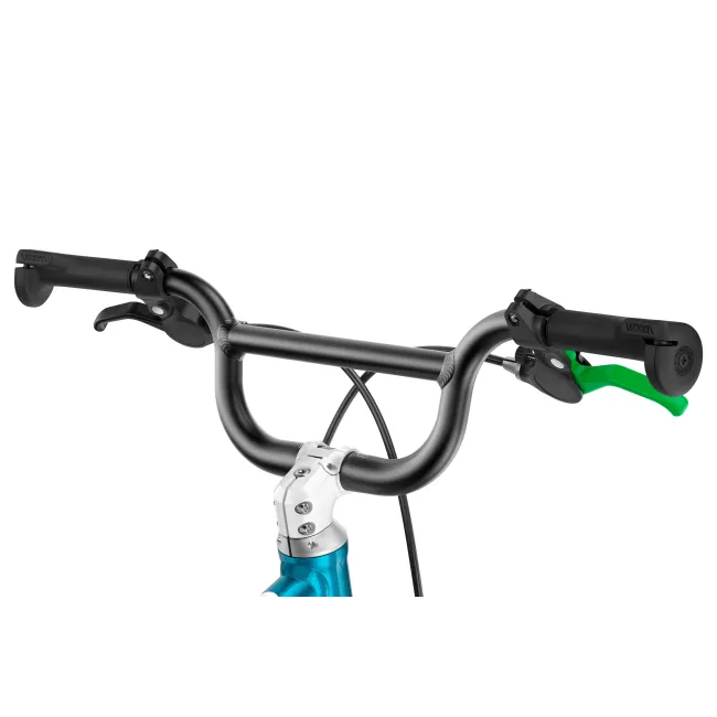Bicicleta copii Woom 1 Go Plus cu roti 14" albastru Metallic Blue