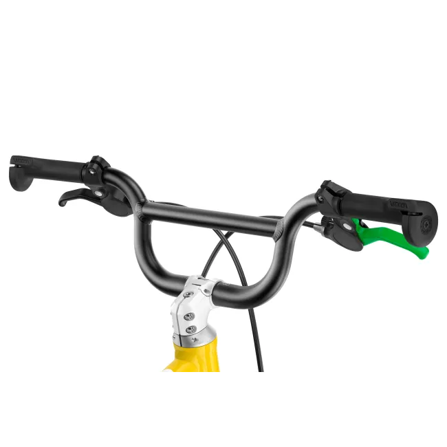 Bicicleta copii Woom 1 Go Plus cu roti 14" galben Vibrant Yellow