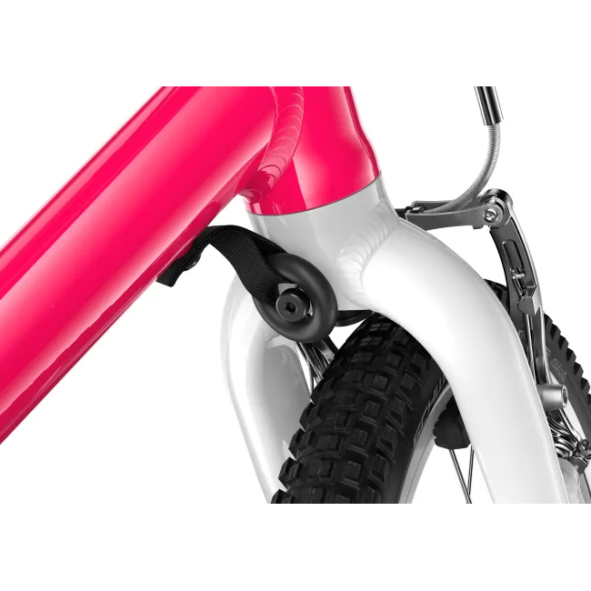 Bicicleta copii Woom 1 Go Plus cu roti 14" roz Hot Pink