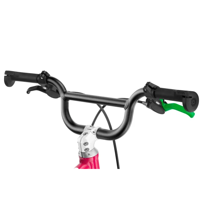 Bicicleta copii Woom 1 Go Plus cu roti 14" roz Hot Pink