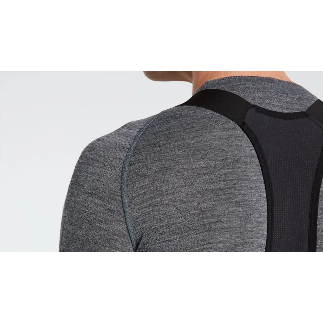 Bluza SPECIALIZED Men's Merino Seamless LS Base Layer - Grey L/XL