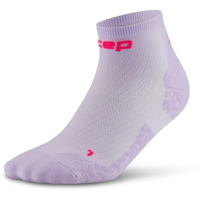 CEP - sosete compresie peste glezna - run ultralight socks low cut 4.0 W - lilac