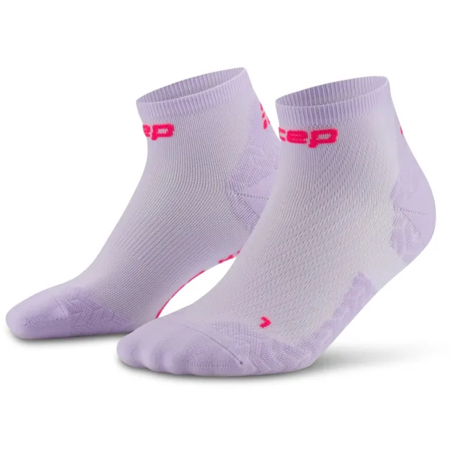 CEP - sosete compresie peste glezna - run ultralight socks low cut 4.0 W - lilac