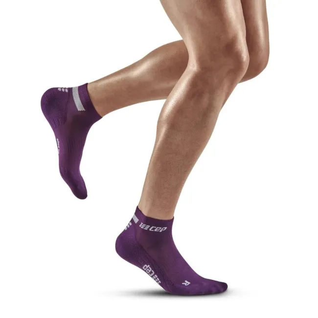 CEP - sosete compresie peste glezna - the run socks low cut v4 - violet