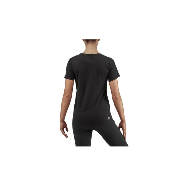 CEP - tricou tehnic - crew shirt short sleeve - black