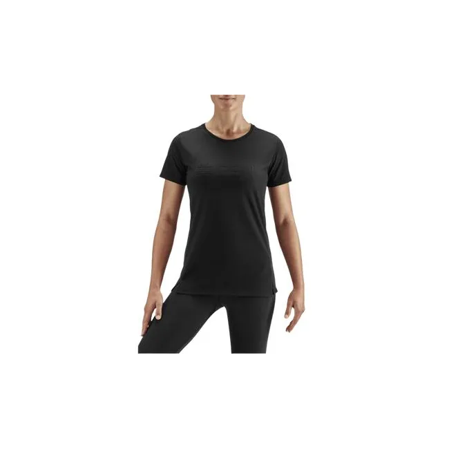 CEP - tricou tehnic - crew shirt short sleeve - black