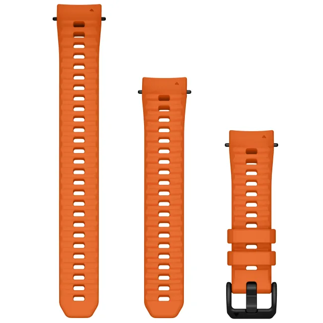 Garmin curea silicon cu latime de 20mm portocaliu ember orange - pentru Instinct E 40 mm