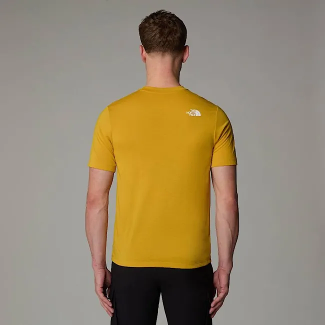 The North Face - tricou - M Mountain Foundation Coordinates - Galben