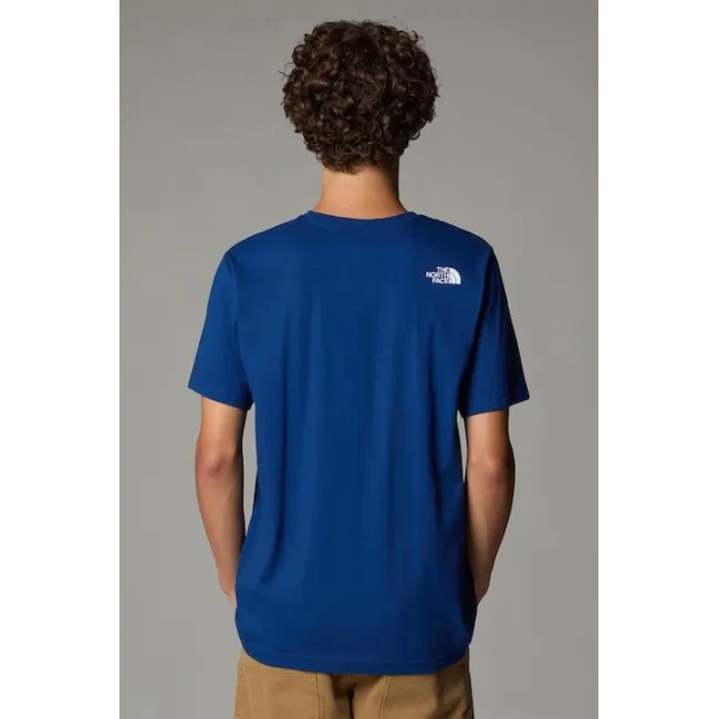 The North Face - tricou - M Mountain Line - Albastru