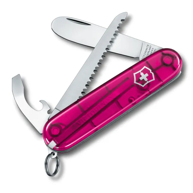Victorinox - briceag multifunctional - 9 functii - My First Victorinox - roz