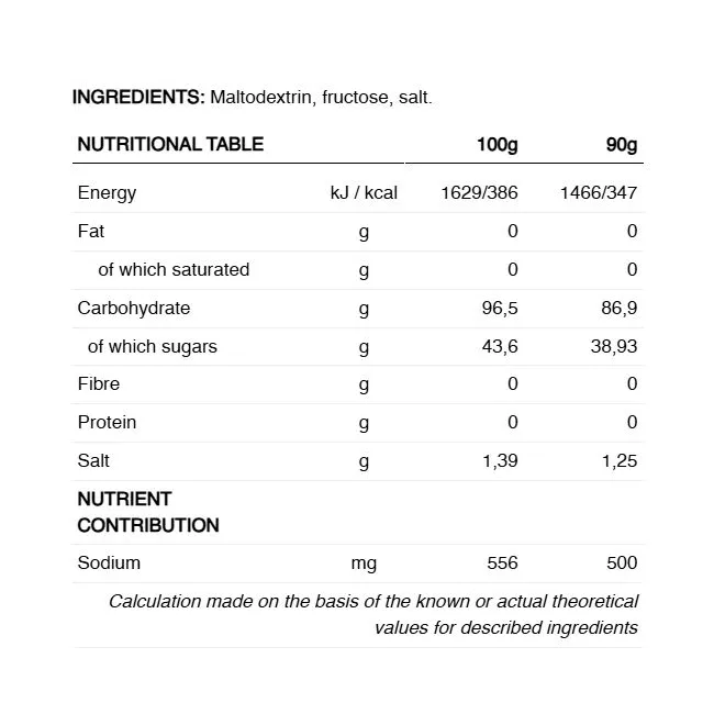 226ers - bautura - High Fructose Energy Drink - Monodosis Neutral - 90gr