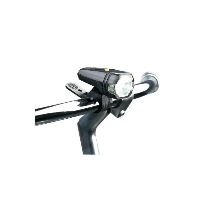 AXA - Lumini bicicleta fata (far fata) Greenline, 30 lux USB, 1 led - negru