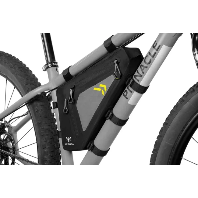 Apidura - geanta cadru bicicleta Backcountry2.0 Full Frame Pack 2.5 litri - negru gri galben