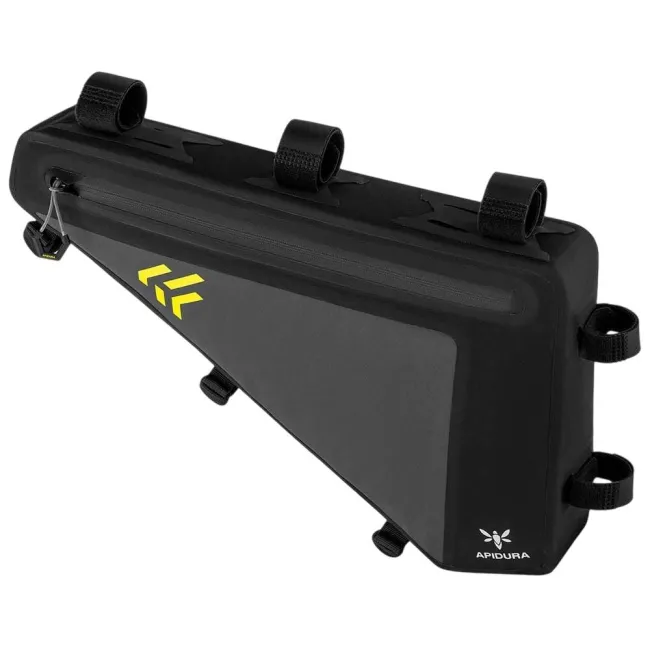 Apidura - geanta cadru bicicleta Backcountry2.0 Full Frame Pack 4 litri - negru gri galben