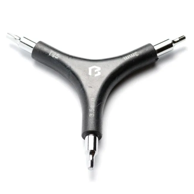 Bikefun - Cheie Bicicleta tip Y, dimensiune 3/3.5/T25mm