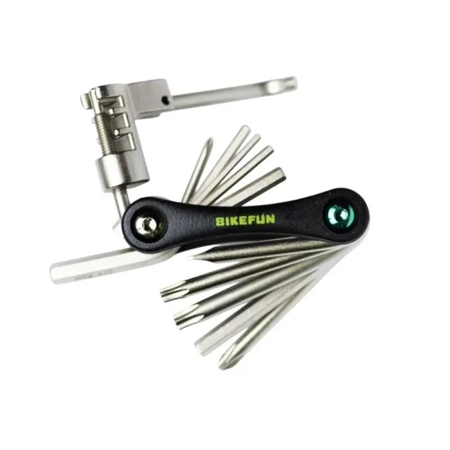 Bikefun - Unealta multifunctionala pentru reparatii Bicicleta Tool BF Gadget - 12 functii