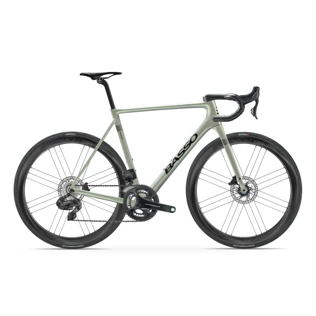 Bicicletă sosea Basso Diamante Campagnolo Super Record S Wireless - Moon Opal Matt