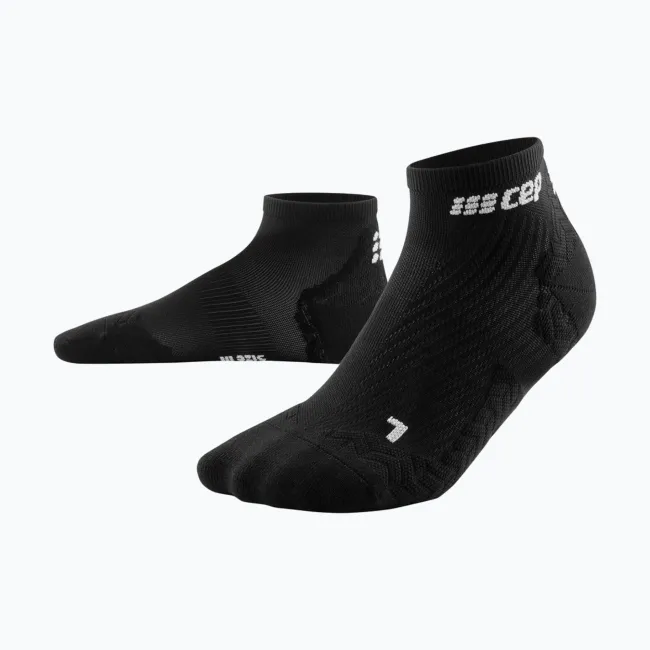 CEP - sosete compresie peste glezna - ultralight socks low cut v3 - black
