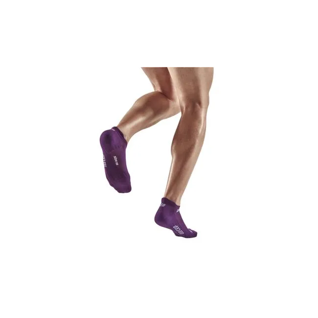 CEP - sosete compresie sub glezna - the run socks no show v4 - violet