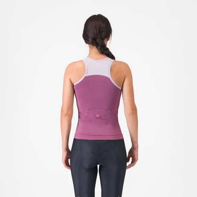 Castelli - maiou ciclism - Sole W Top - mov | lila
