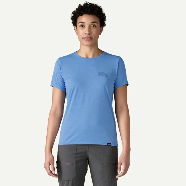 Patagonia - tricou - W Capilene Cool Daily Graphic - Albastru