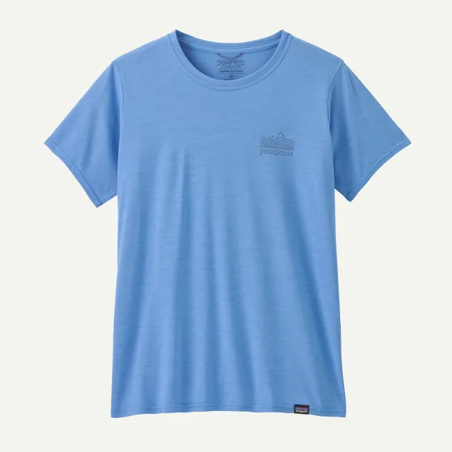 Patagonia - tricou - W Capilene Cool Daily Graphic - Albastru