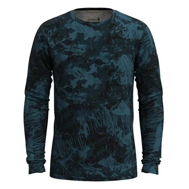 Smartwool - bluza merimo - Classic All-Season Merino Base Layer Crew Boxed - Negru